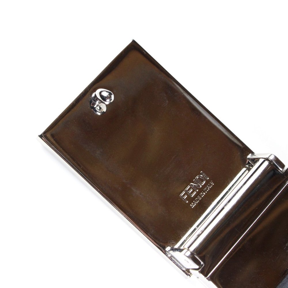 Fendi Reversable Yellow Leather Belt - Picture 9 of 10